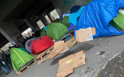 Communiqué – Réfugié·es à la rue : un plan d’urgence est nécessaire !