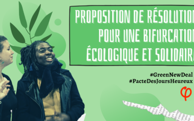 Journée parlementaire LFI 2020 – Pour une bifurcation écologique et solidaire