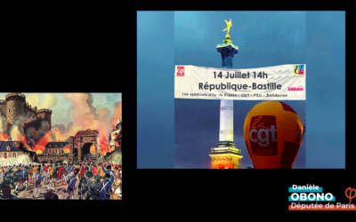 14 juillet : toutes et tous à la Bastille !