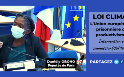 Commission – Climat : l’UE doit changer de paradigme