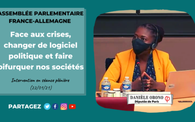 Séance – Assemblée parlementaire France-Allemagne : pas de “retour à la normale” néolibérale