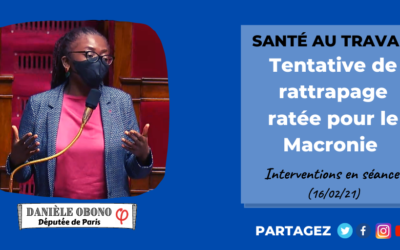 Séance – Santé au travail : la Macronie en pompier pyromane