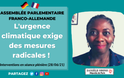 Séance – APFA : face à l’urgence climatique, il faut des mesures radicales