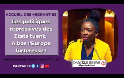 Séance – Union européenne : les politiques anti-migrant·es tuent !