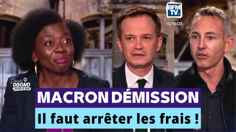 Macron démission