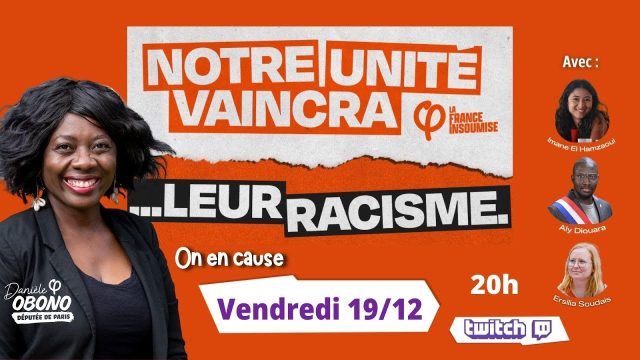 Emission – On cause : notre unité vaincra leur racisme